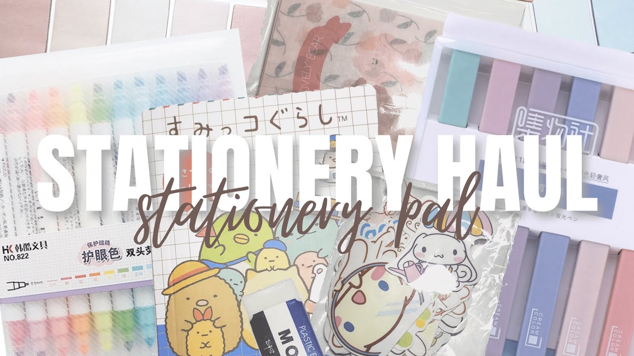 STATIONERY HAUL #3 | Stationery Pal Haul Unboxing ASMR