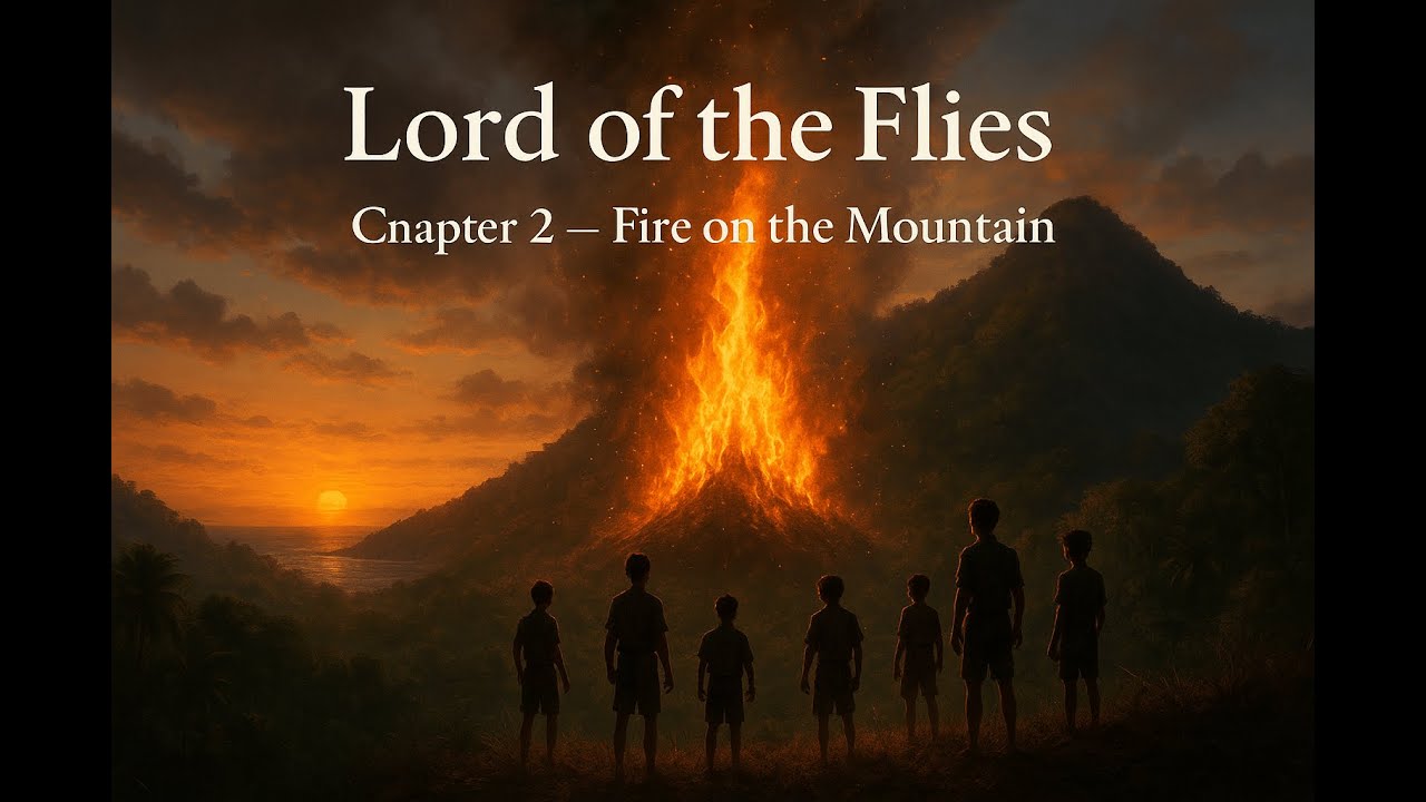 Lord of the Flies Audiobook | Chapter 2 — Fire on the Mountain | William Golding | Timeless Reads