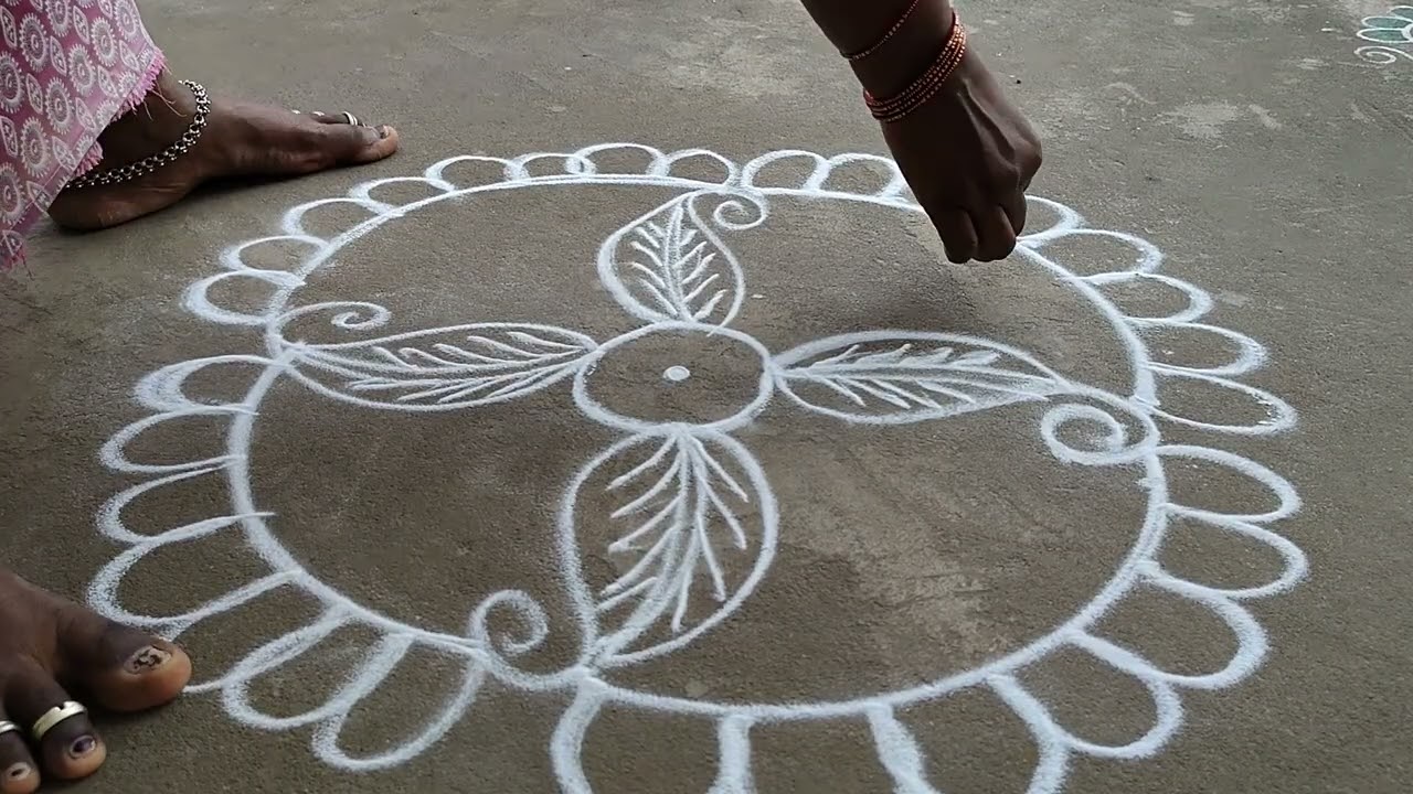 simple rangoli design 