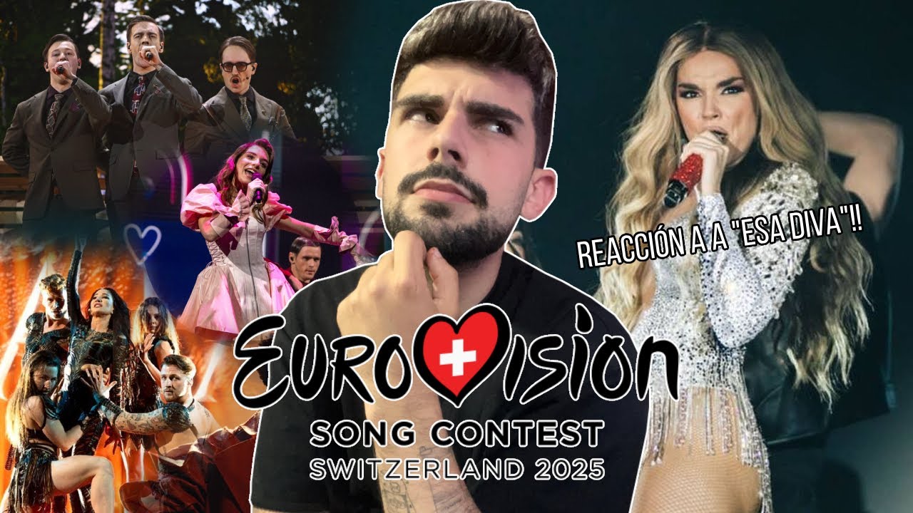 ¿GANARÁ MELODY EUROVISION? | Reacción a las canciones de EUROVISION 2025 (parte 2)