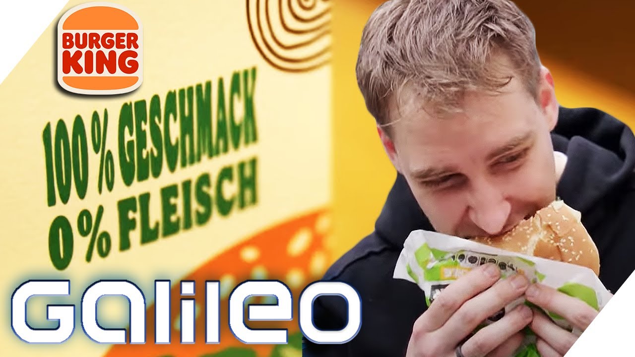 1 Woche Burger ohne Fleisch: Das erste vegetarische Fast-Food-Restaurant | Galileo | ProSieben