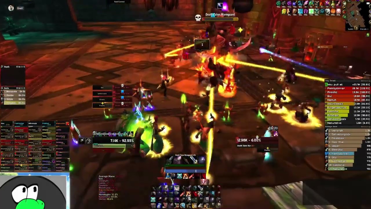 28:05 BWL HORDE #1 World Hunter puller POV - #wow #wowclassic #worldofwarcraft #speedrun #gaming