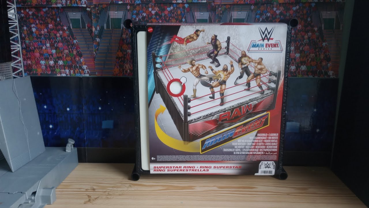 Assembling my new wwe main event ring