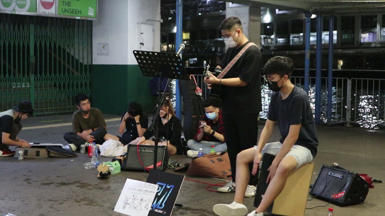 The Scientist(Coldplay)-Cover By Jonathan Yau-2021/06/23@尖沙咀碼頭Busking