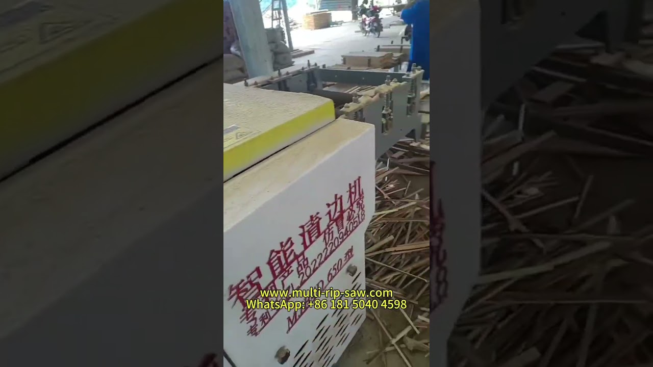 Intelligent Board Edger with AI Identification for Sawmill Making Blockboard Barecore Finger Joints