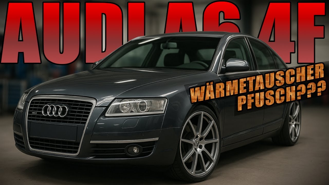 Audi A6 4F Avant | Wärmetauscher undicht! - Wurde da etwa gepfuscht?! #car #tutorial #viral