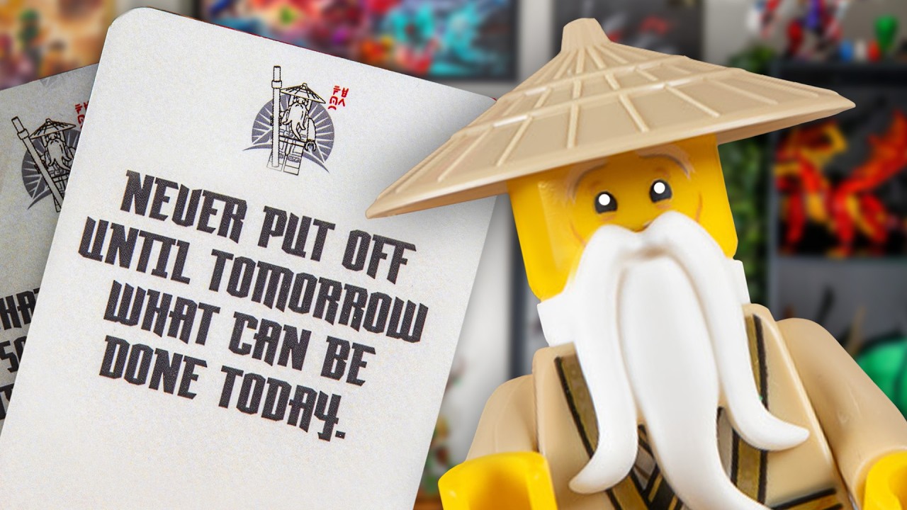 Мудрые слова из LEGO Ninjago