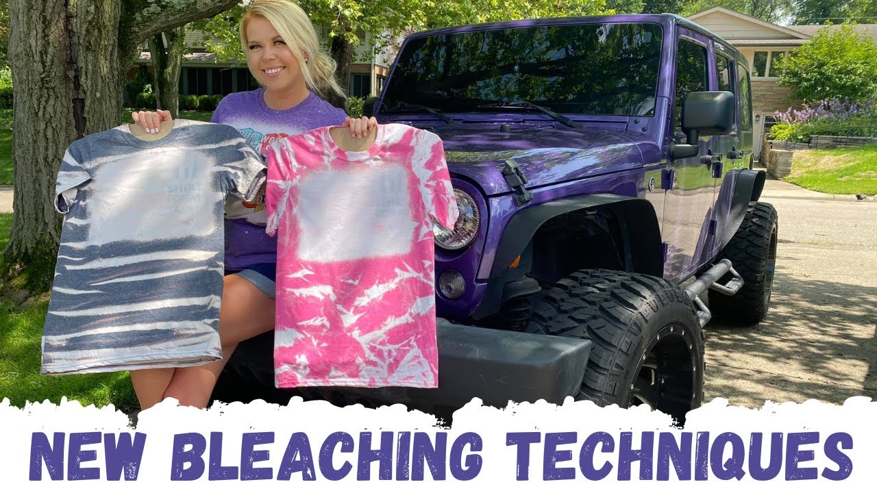 Sublimation Bleaching Techniques | 3 Ways To Bleach