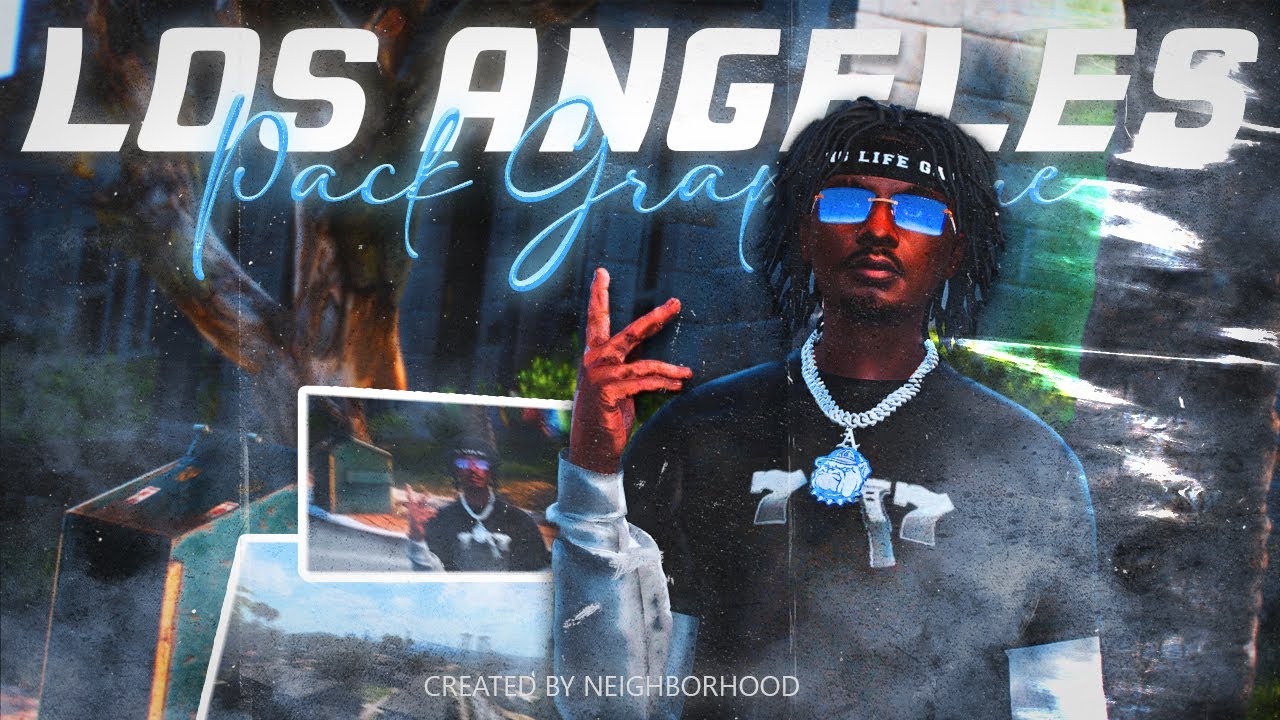 PACK GRAPHIQUE LOS ANGELES🌴