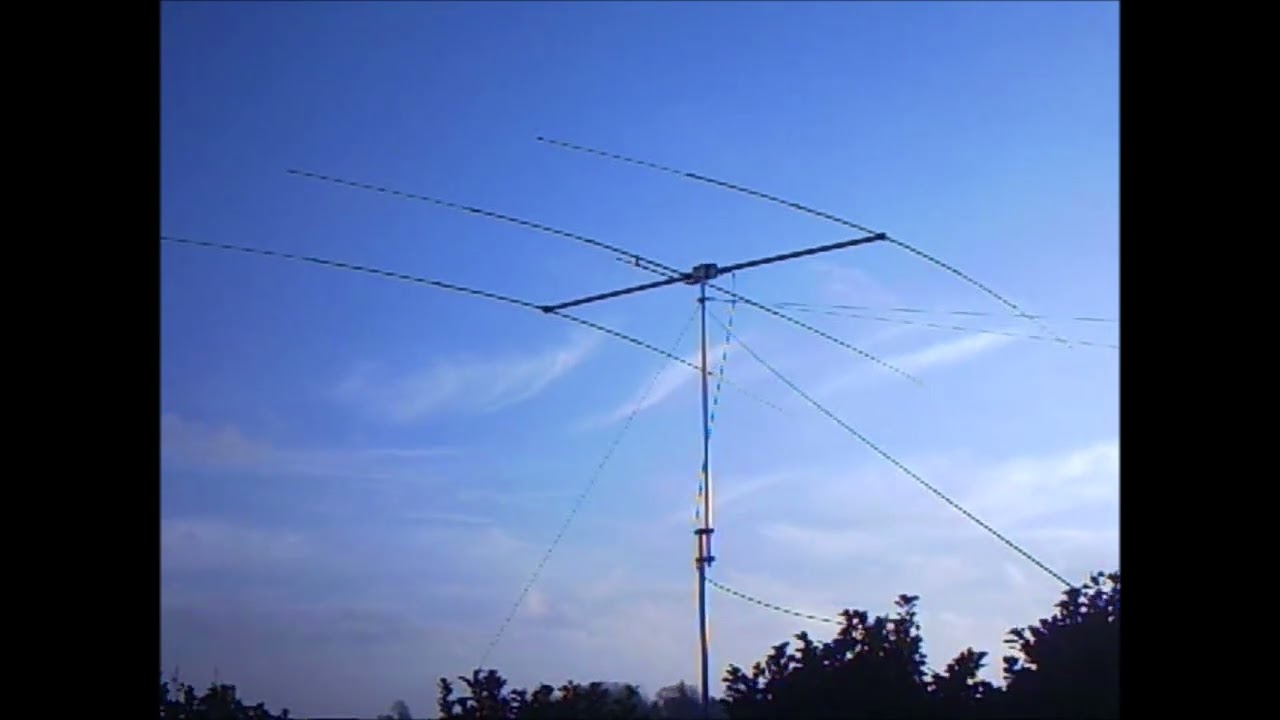 Sirio SY-3 umgebaut: 3-Element-Yagi Richtantenne (10-15m-Band)
