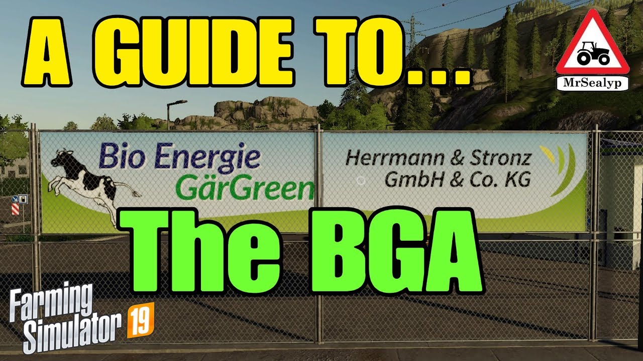A Guide to... The BGA (Biogas plant). Farming Simulator 19, PS4. Assistance!