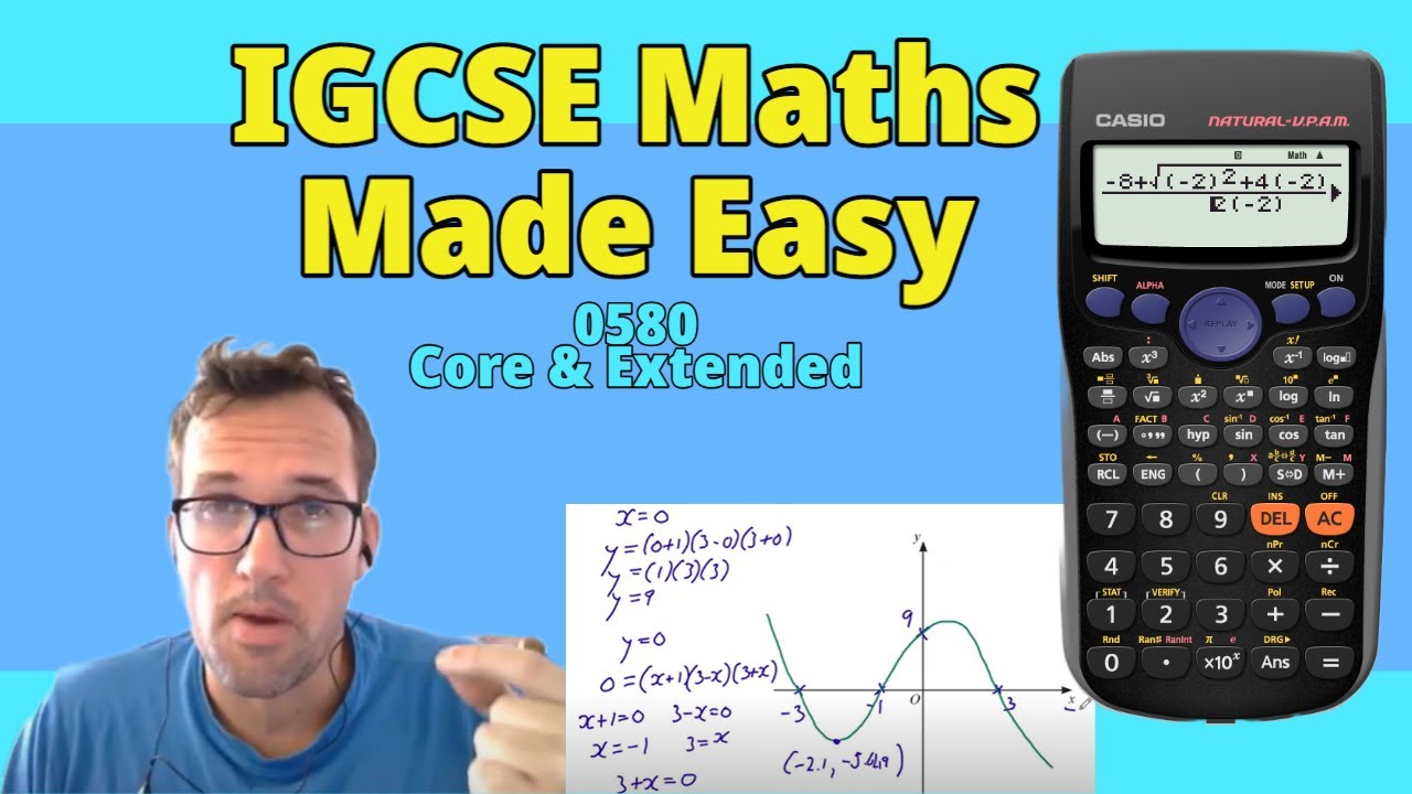 IGCSE Maths 0580 May/June 2022 Paper 23 EXTENDED