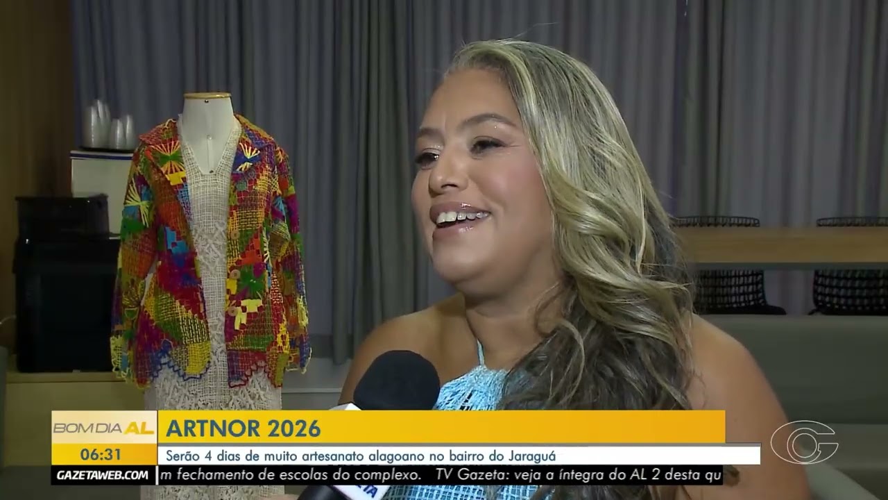 Feira reúne mais de 80 artesãos na nova edição da Artnor em Alagoas - 06/03/2026