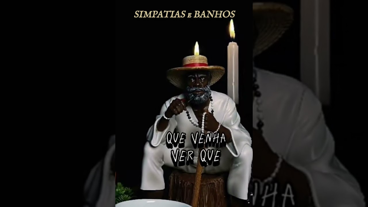 QUEBRAR DEMANDA #pretovelho #banhosespirituais #simpatia #quebrademanda