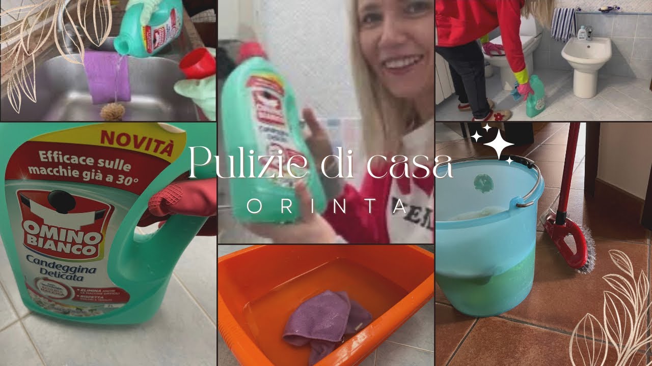 PULIZIE CON UN SOLO PRODOTTO |PULIZIE di TUTTA la 🏠 🪣🧹🧤