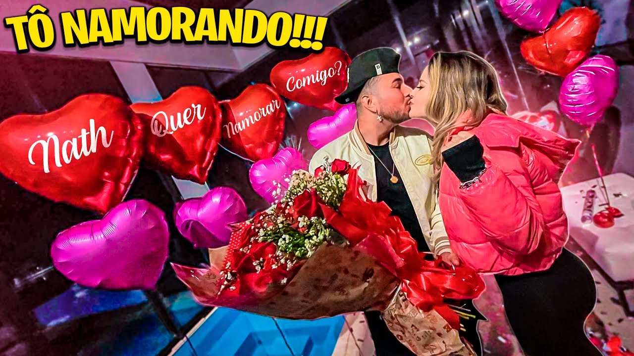 FINALMENTE ELE ME PEDIU EM NAMORO!! 😍😍💍