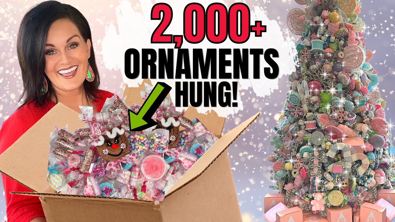 DESIGN 911: Decorating a High End Christmas Tree for Charity!
