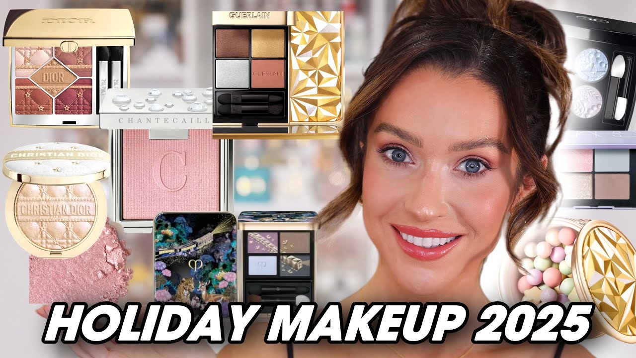 NEW HOLIDAY LUXURY MAKEUP 2025 DIOR, GUERLAIN, CHANEL & MORE SNEAK PEEKS!