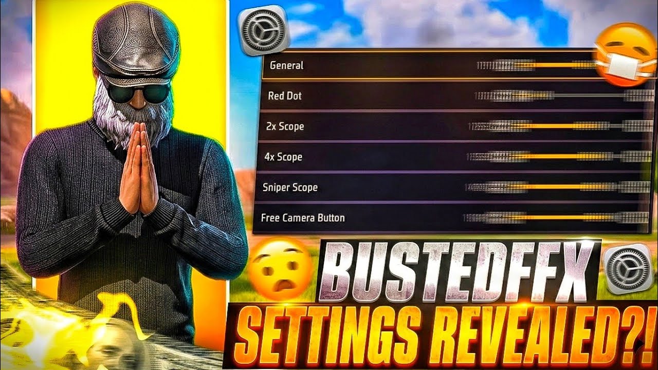THE MOST AWAITED 🥵🔥 ABNORMAL SETTINGS REVEALED?!🤯⚙️ HUD+SENSITIVITY+DPI 📲 | Bustedffx
