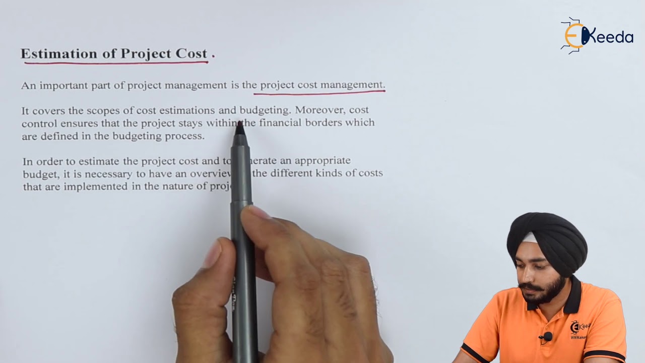 Cost estimation