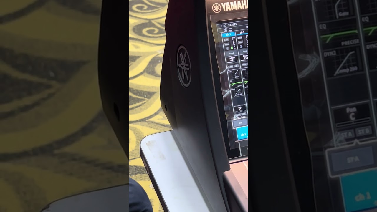 Penerangan Channel Input Yamaha Digital Mixing Console DM7 Compact