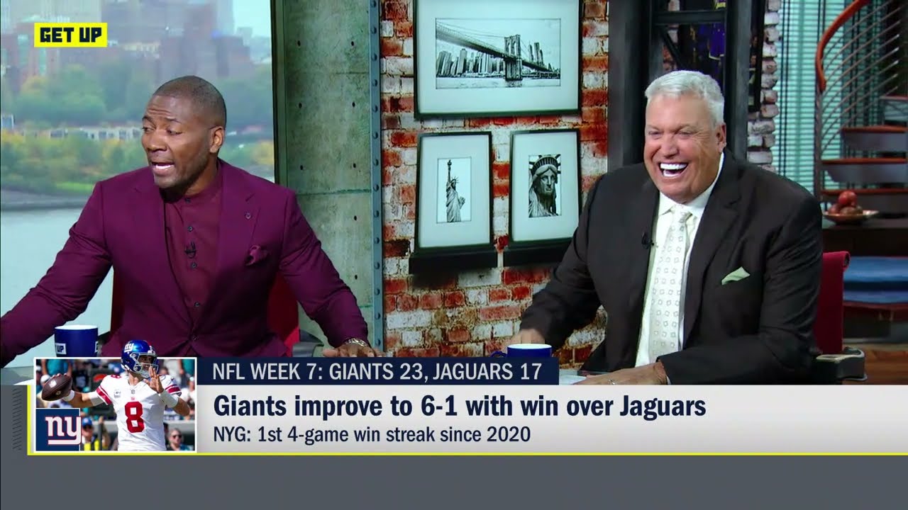 The Get Up crew gets HEATED discussing Daniel Jones & the Giants 👀