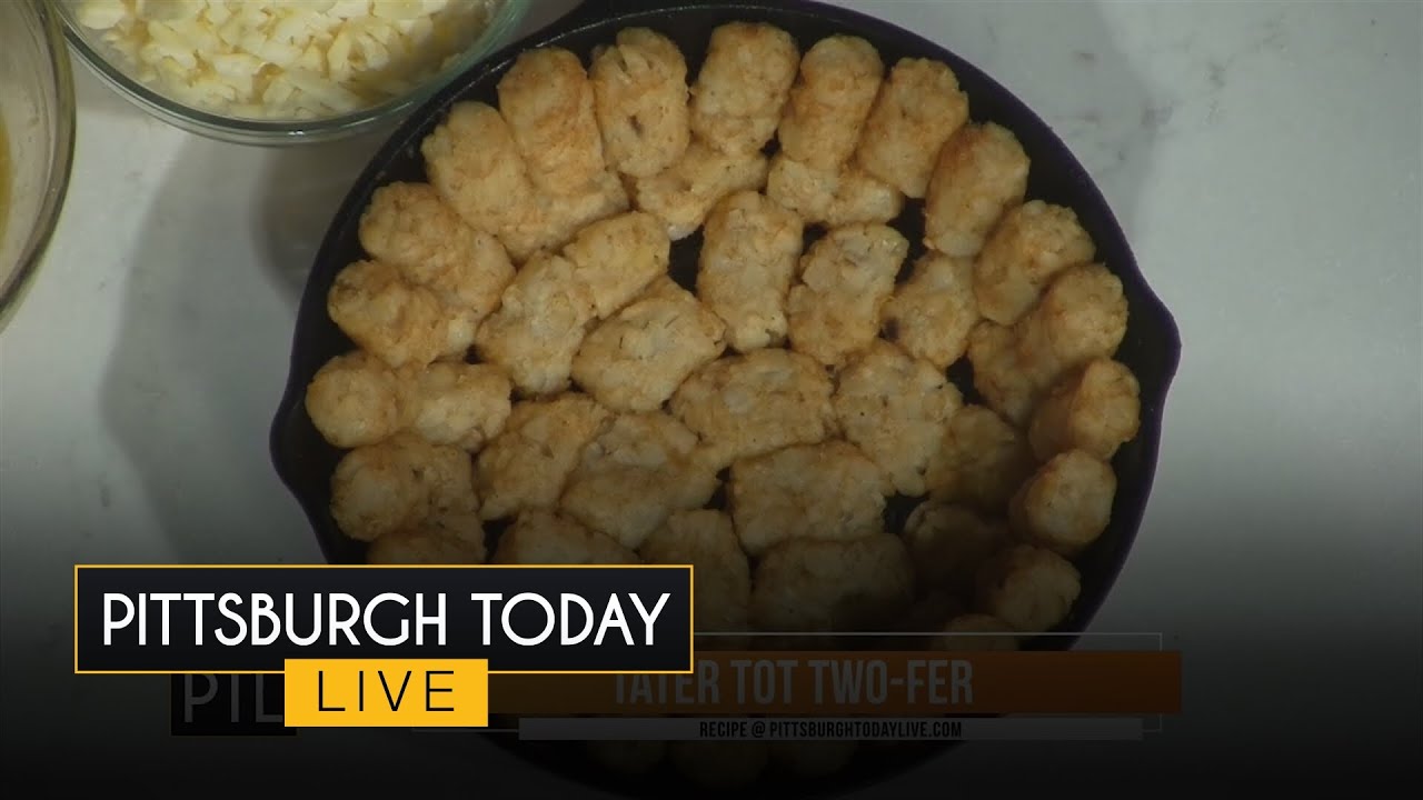 Chef Doug Heilman is making a tater tot two-fer