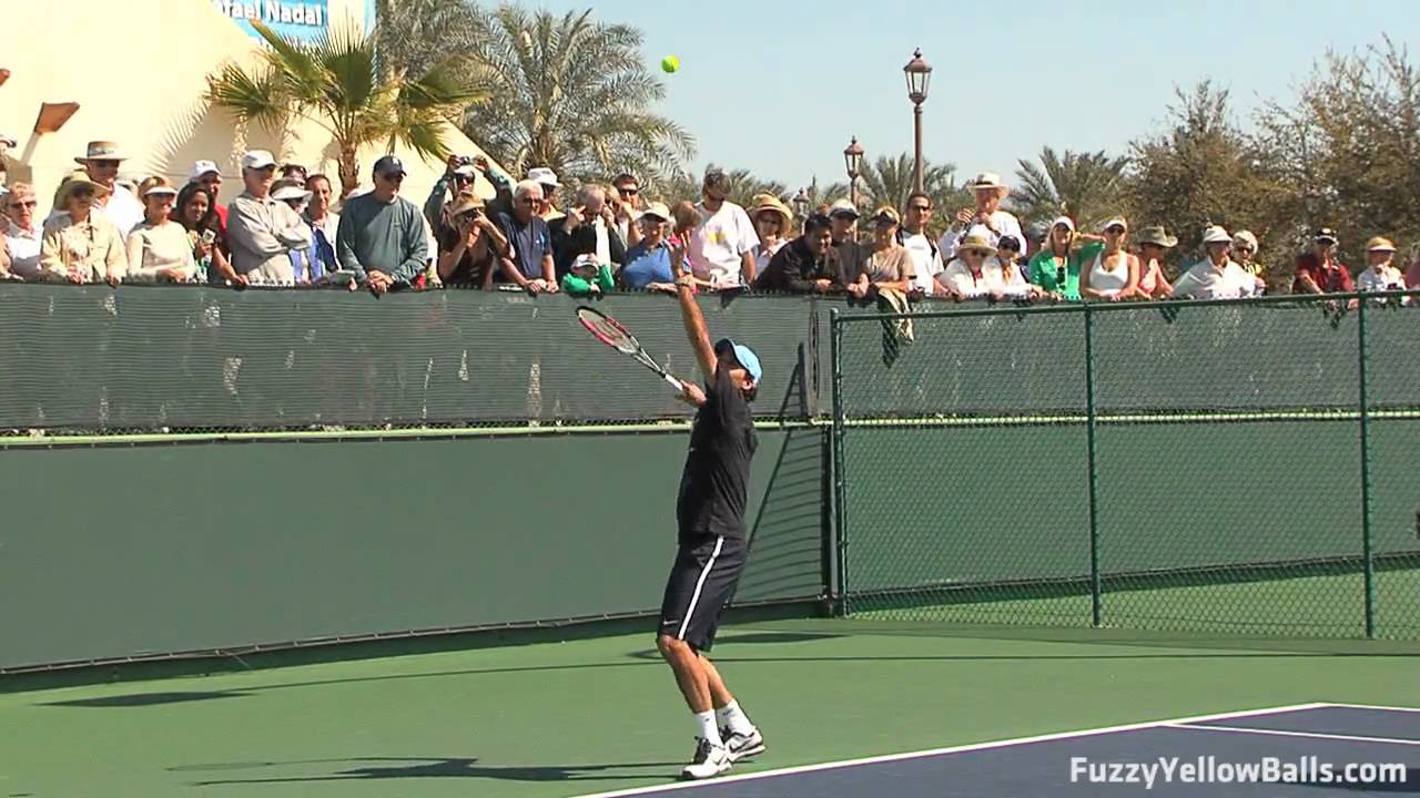 Roger Federer Serves in HD