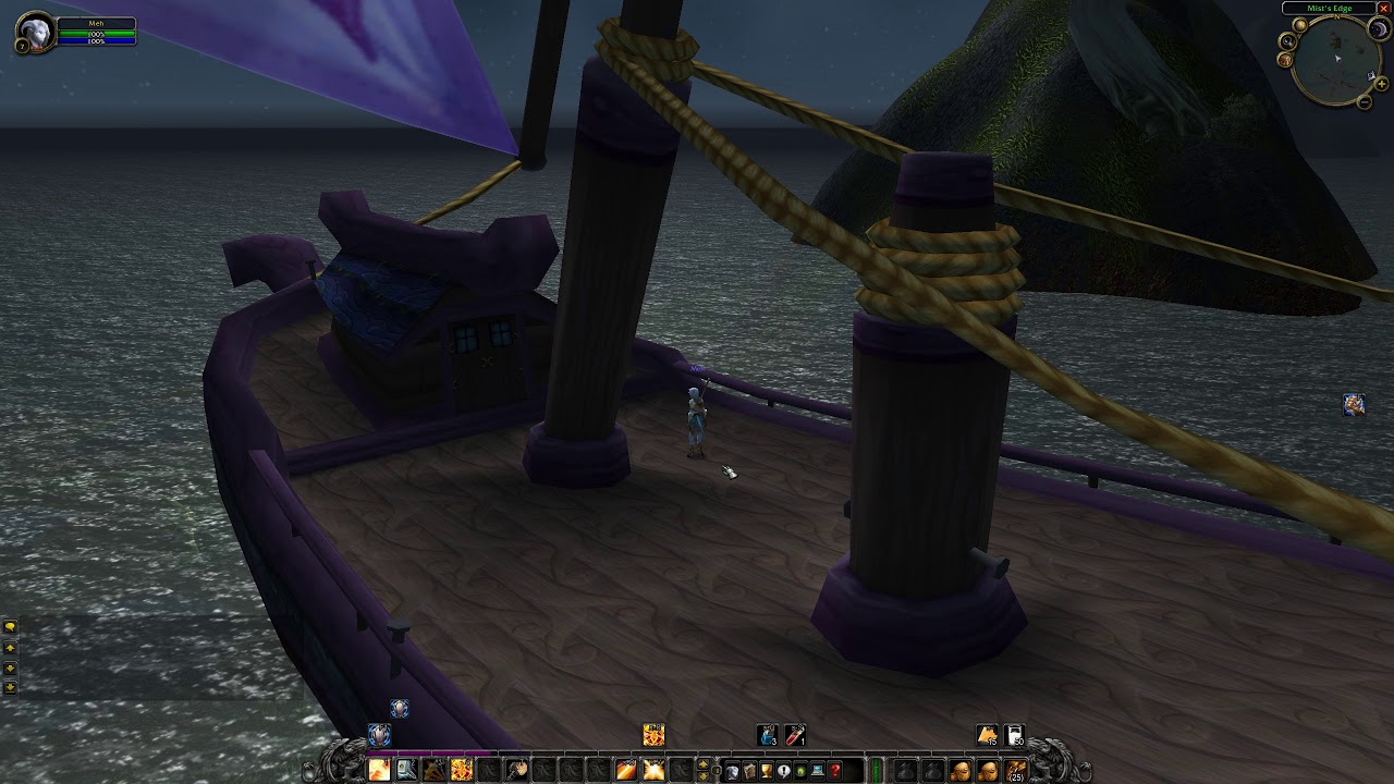 How to get from Exodar to Darnassus, WoW TBC