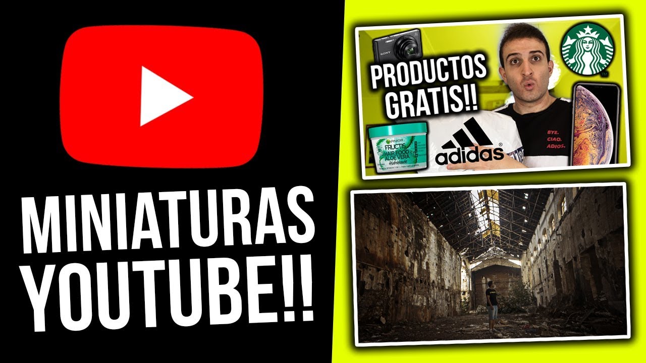 🔥 Cómo hacer MINIATURAS para YOUTUBE (en 5 minutos!) 🔥 Crear Miniaturas Fácil