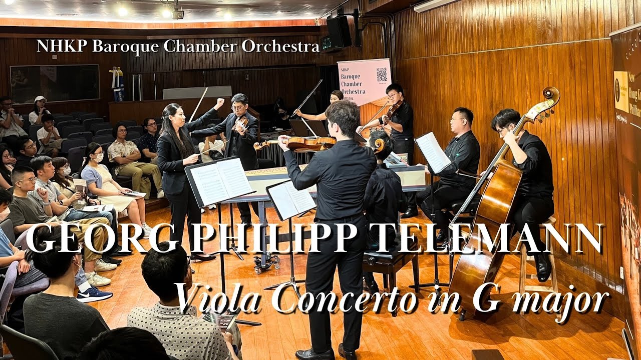 Telemann: Viola Concerto in G, TWV 51:G9