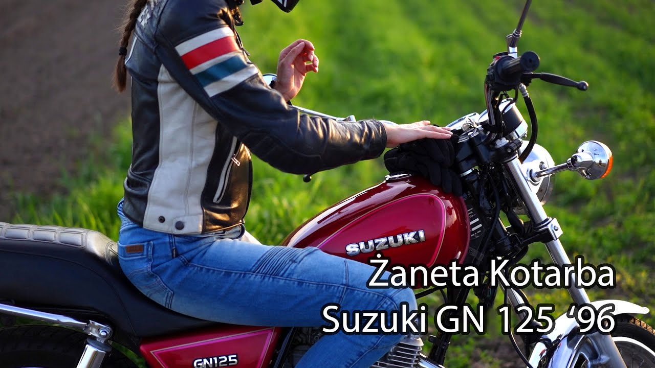 Żaneta Kotarba Suzuki GN125 '96
