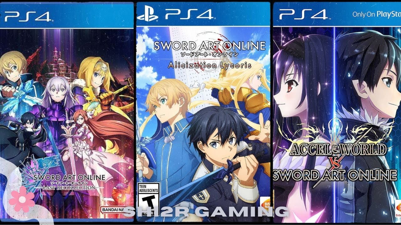 All Sword Art Online Game for PS4-SAO PS4 Evolution