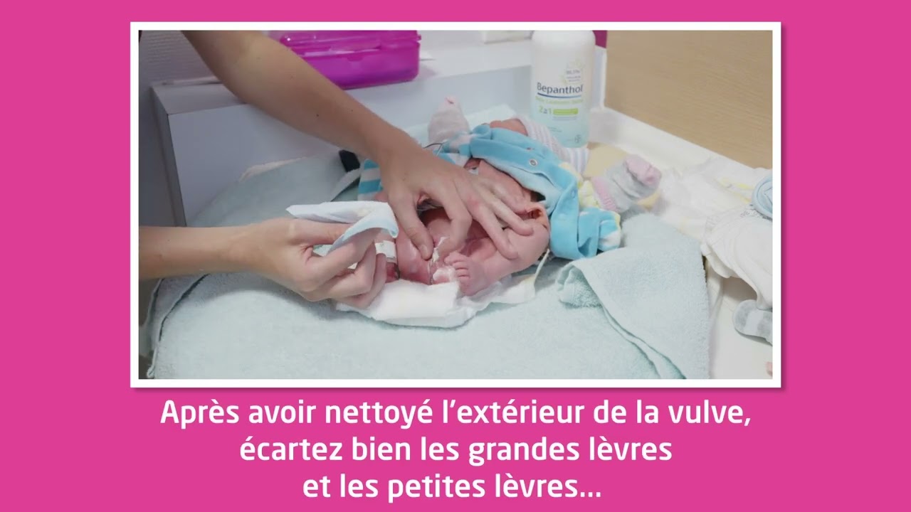 Tuto maternit&eacute; - Changer b&eacute;b&eacute; au liniment
