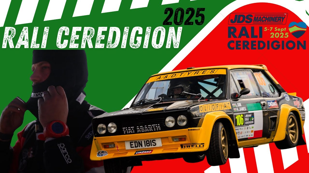 Rali Ceredigion Vlog 2025 - Fiat 131 Abarth Modern