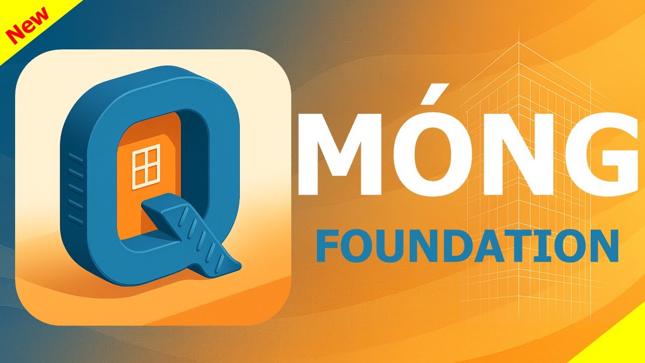 2. Đo bóc khối lượng móng Quantity Take-Off DTCQS| Foundation 