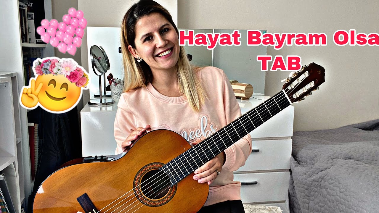 Hayat Bayram Olsa TAB / Gitar Solo 👨‍👩‍👧‍👦