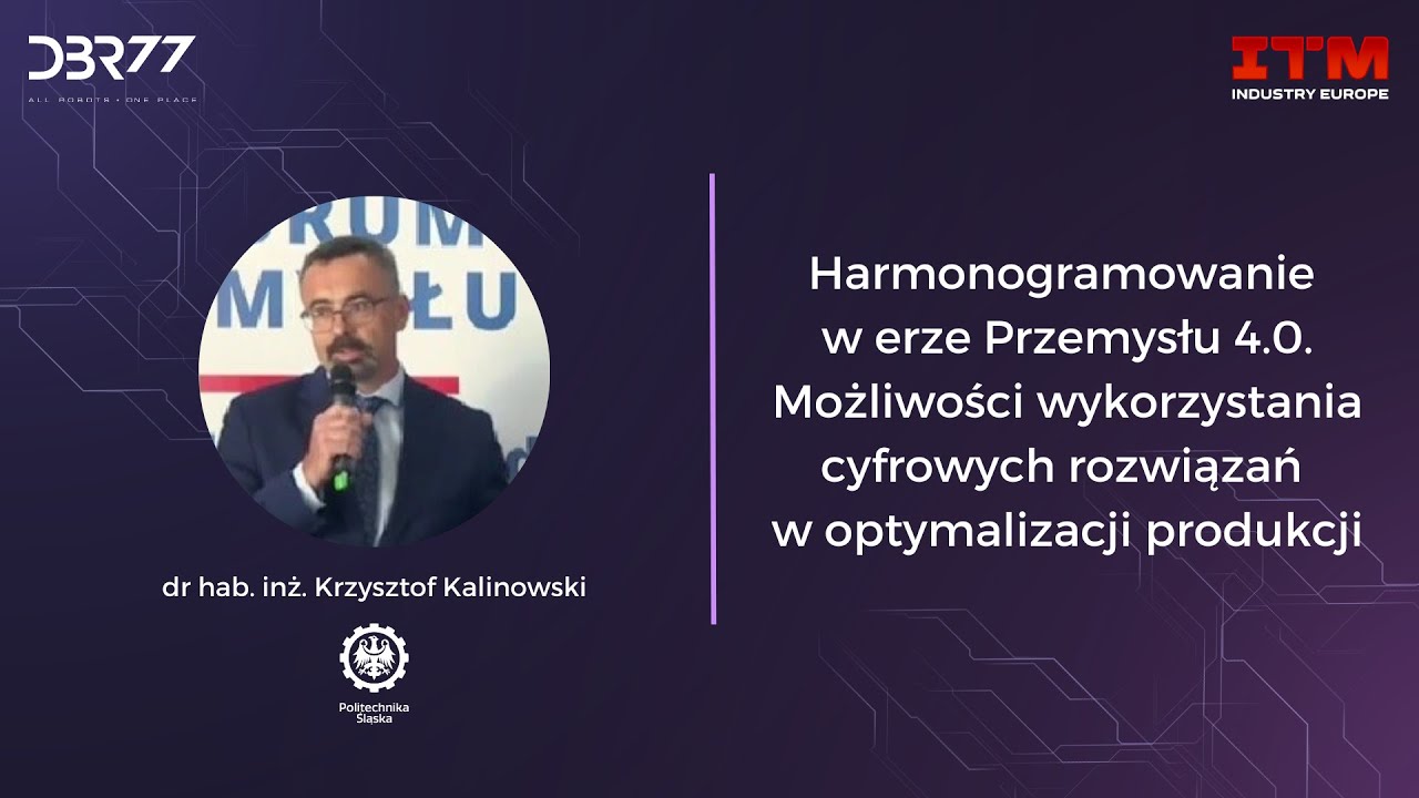 Harmonogramowanie w erze Przemysłu 4.0