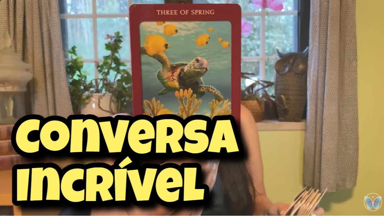Conversa Incrível 🥰🙏💗 Leitura Tarot Oráculos
