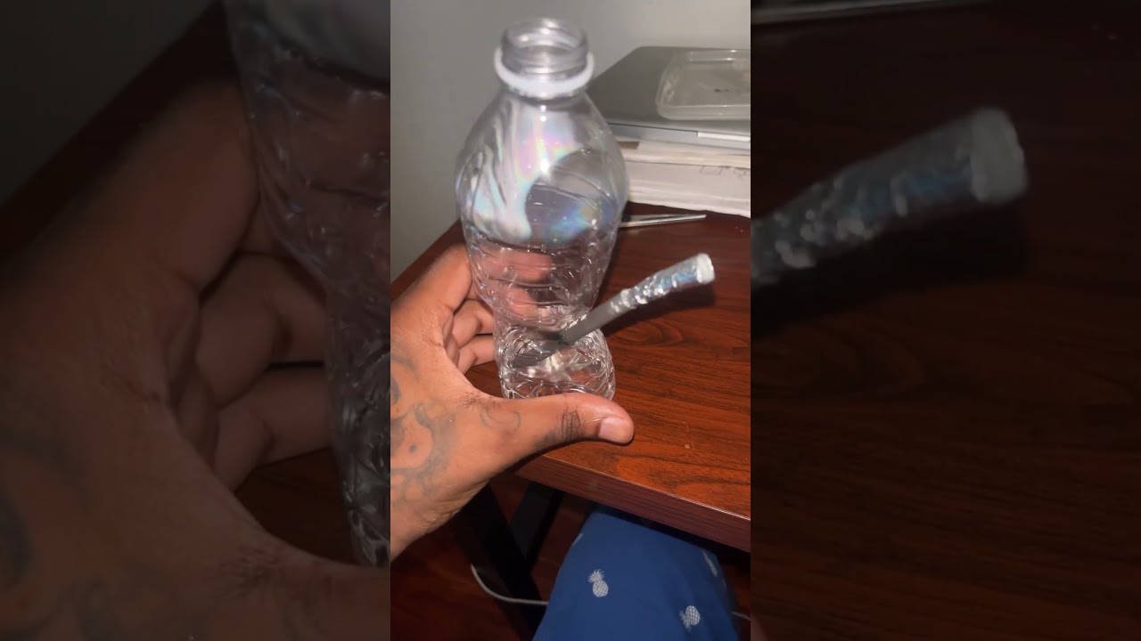 How to make a water bottle bong