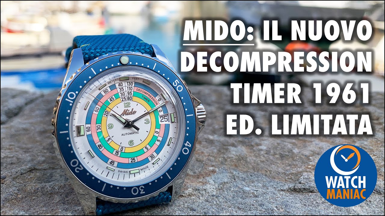 ANTEPRIMA: Mido Ocean Star Decompression Timer 1961 Limited Edition per il 2021