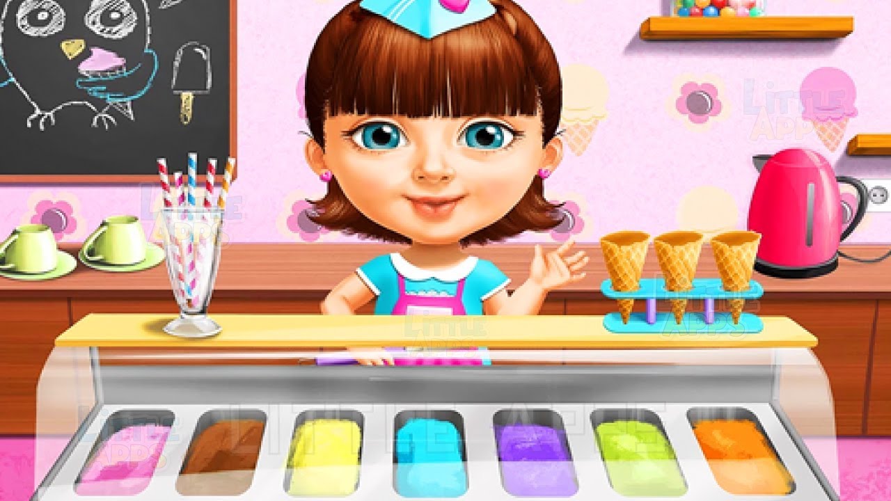 Sweet Baby Girl  Summer Fun 2 - Learn to Make Yummy Ice Cream Gameplay for Girls