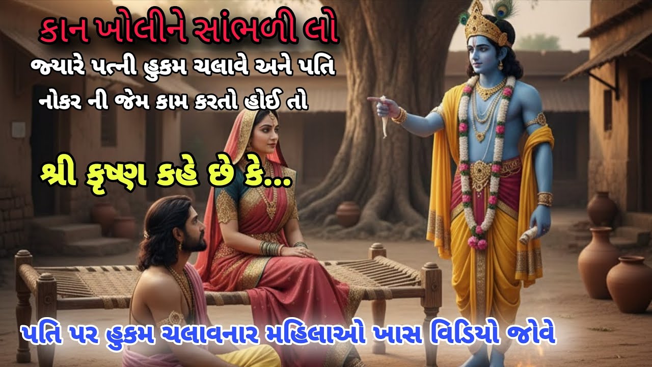 પતિ પર કાબૂ રાખનારી અને પતિને વાર વાર અપમાનિત કરનારી સ્ત્રીઓ કાન ખોલીને સાંભળો..heart touching story