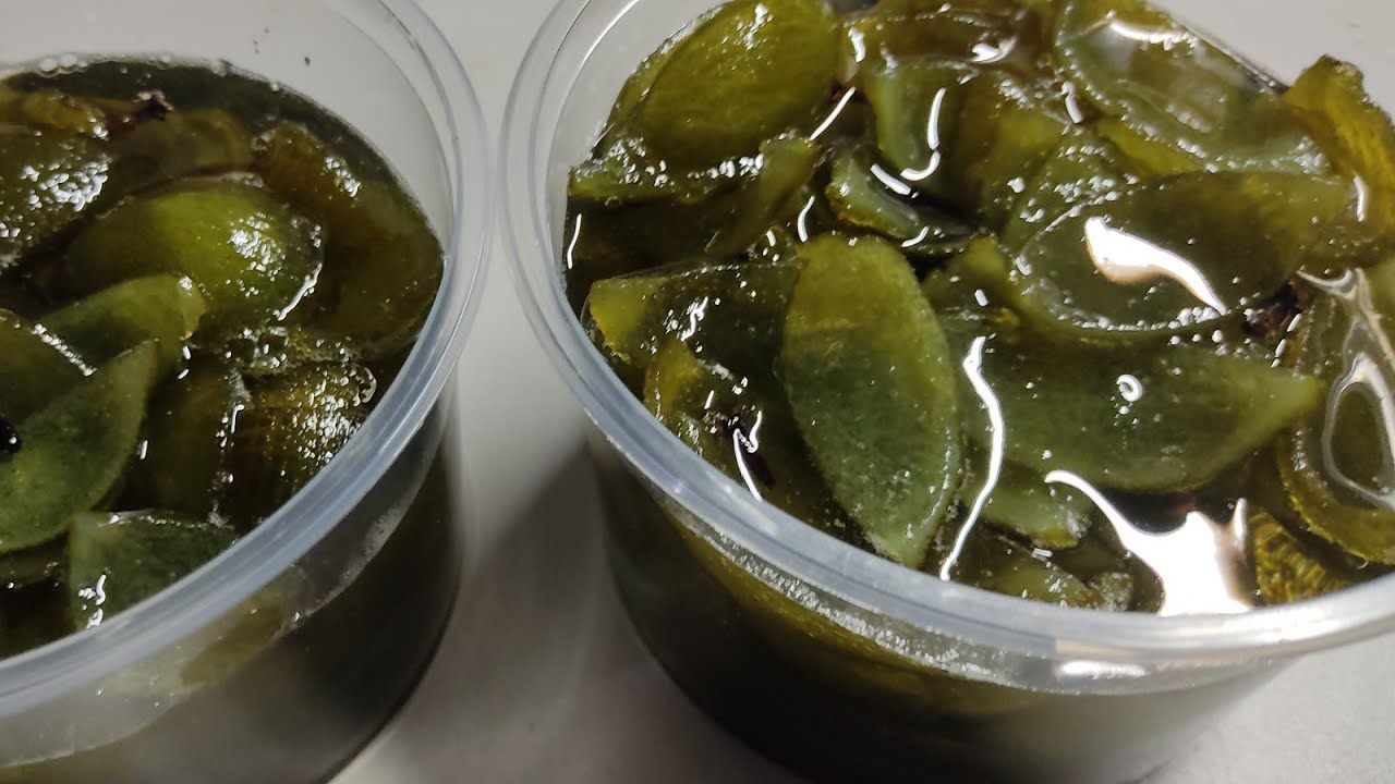 Doce de casca de limão China,ou limão Rosa