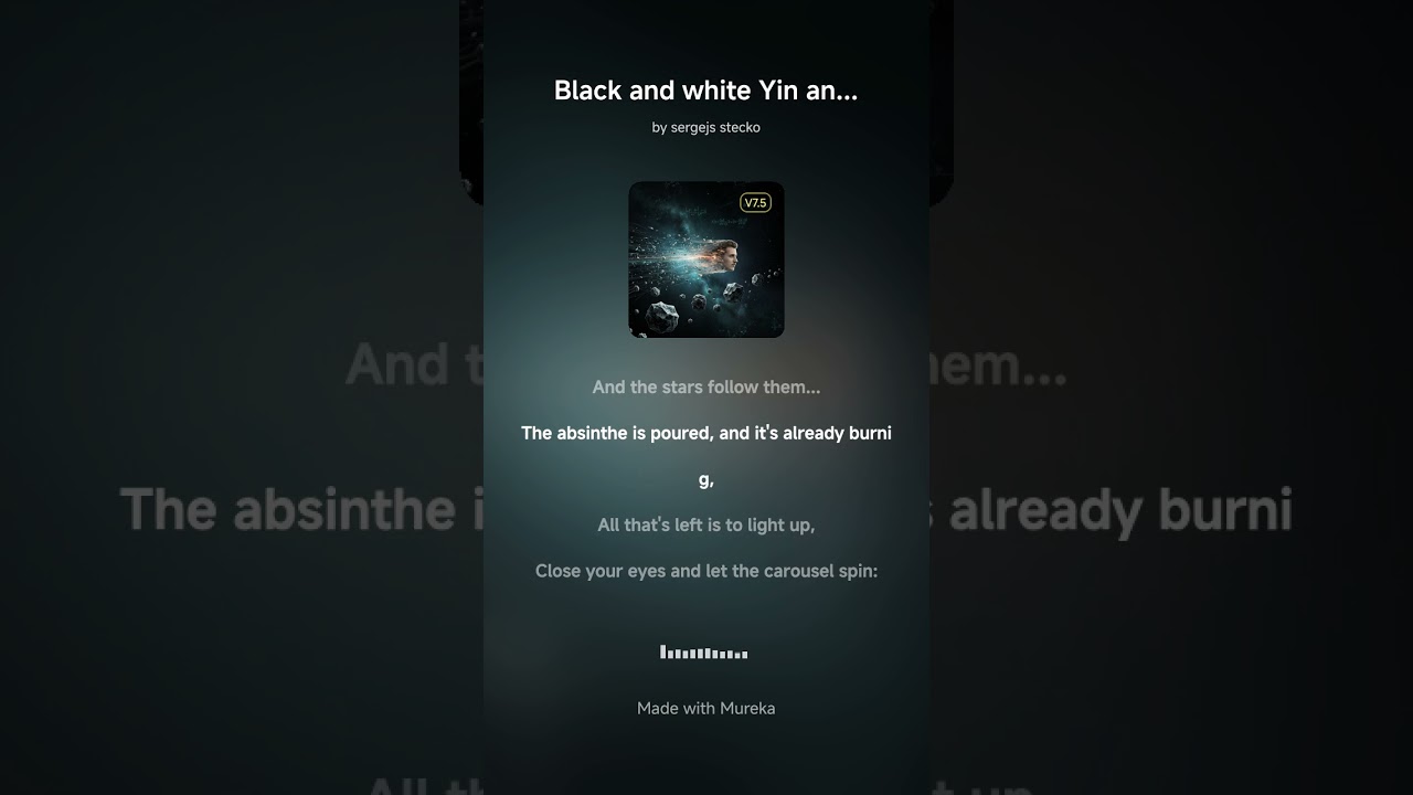 Black and white Yin and Yang