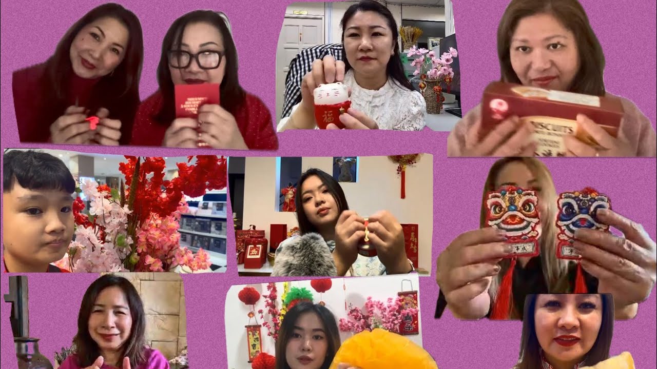 Asmr Chinese New Year with Family Part lll