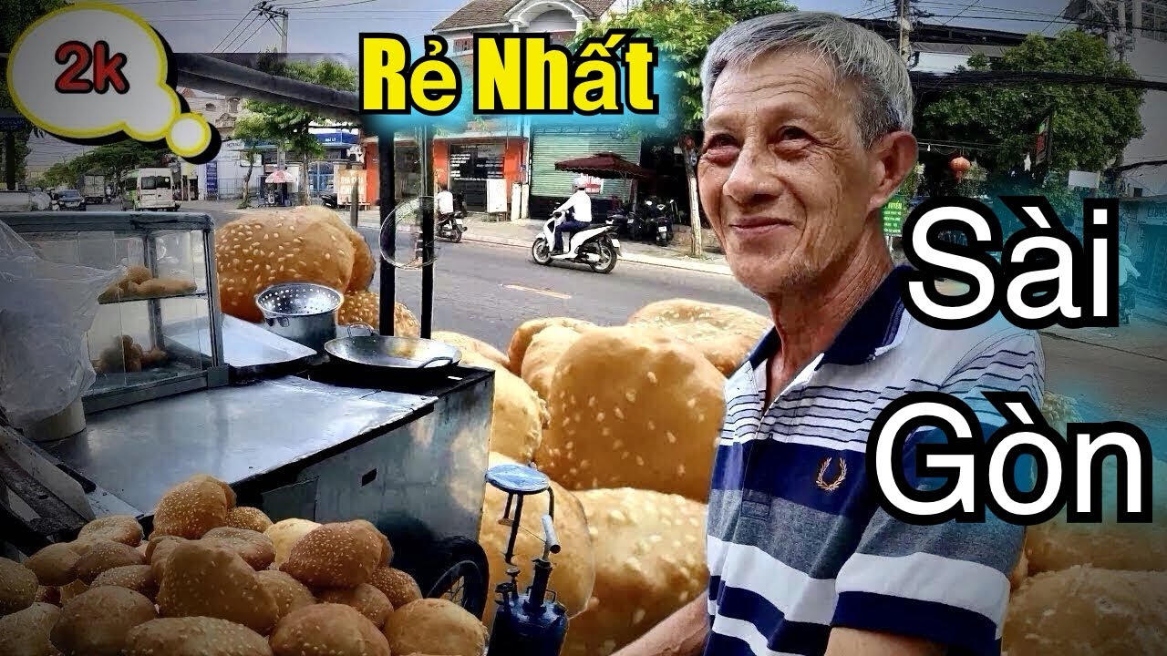 BÁNH TIÊU 2K RẺ NHẤT SÀI GÒN có duyên mới ăn được của ông chú vui tính lúc nào cũng cười - Lâm Võ