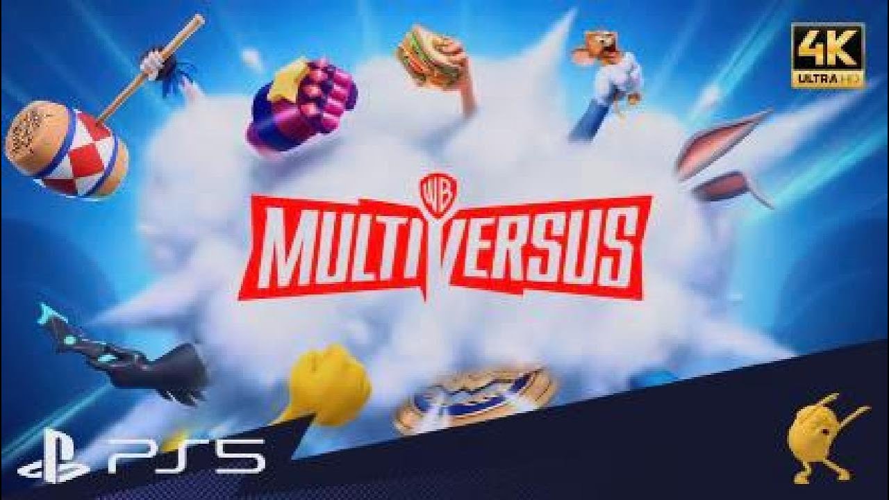Multiversus [ Closed Alpha ] Is Just Pure Chaos! Full Round 2v2 Gameplay PS5 [4K HDR 60FPS]