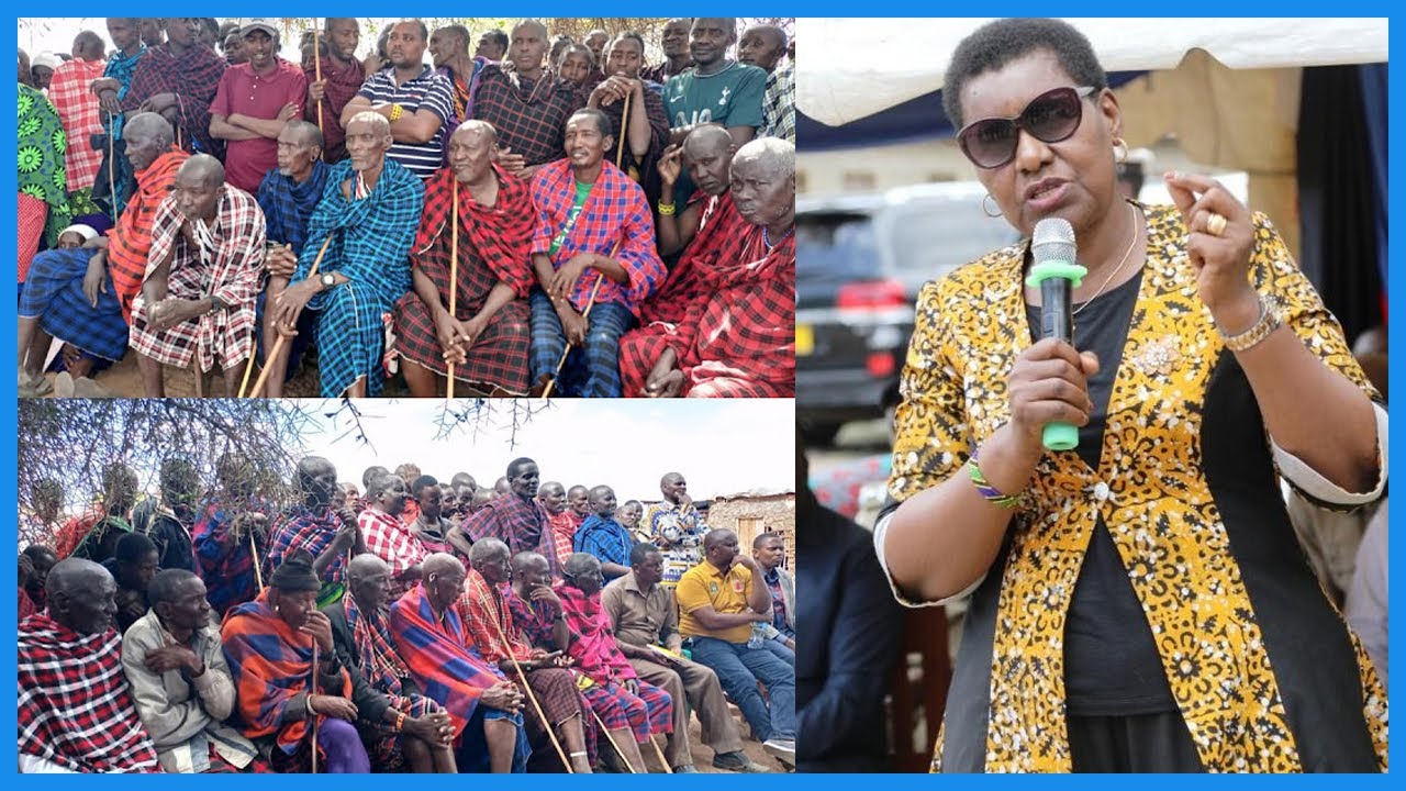 WANANCHI KITETO WAIGOMEA BARUA YA SERIKALI INAYOTENGA ENEO KUWA MALISHO YA MIFUGO