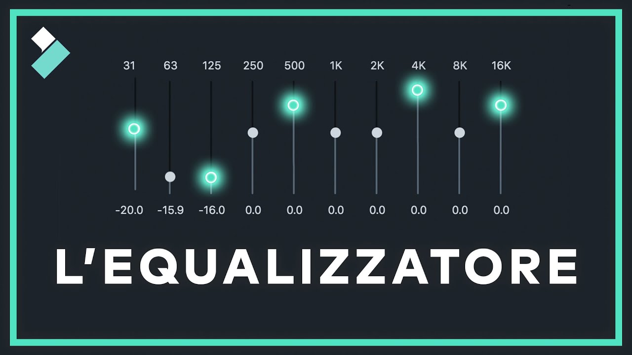 Filmora9 Tutorial - Come usare l'equalizzatore